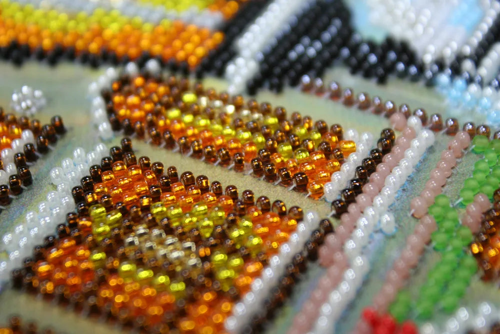 Bead Embroidery Kit Main Bead Embroidery Kit Fabulous Evening