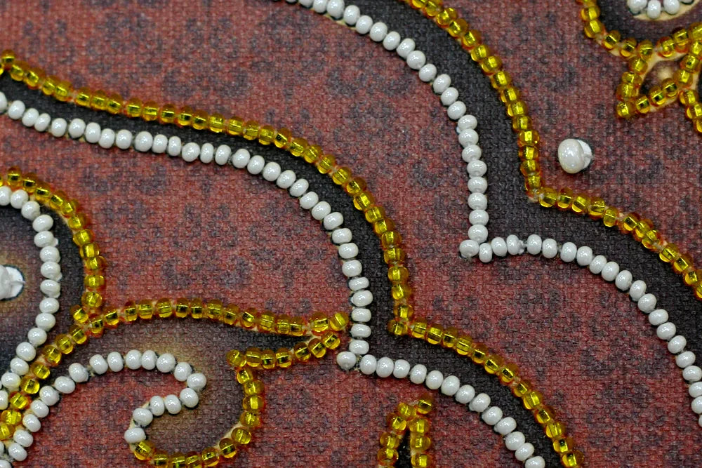 Bead Embroidery Kit Main Bead Embroidery Kit Vintage – 1