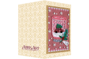 Postcards Bead Embroidery Kit Keychain cross-stitch kit Fun souvenir