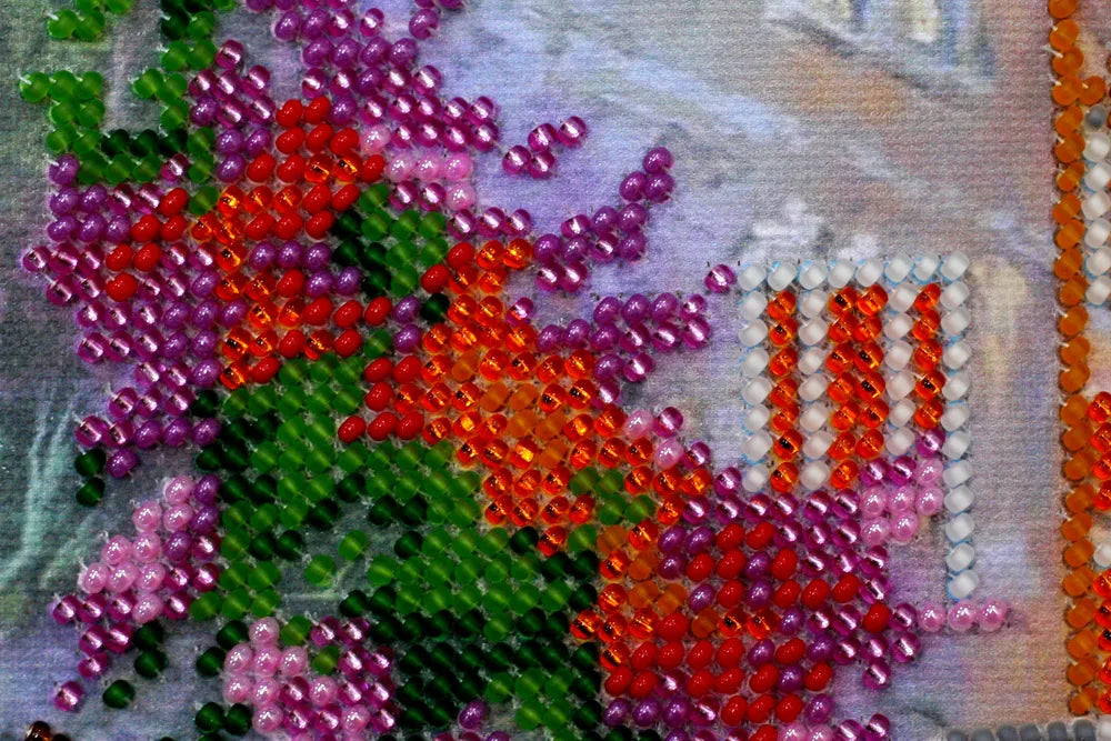 Bead Embroidery Kit Mini Bead embroidery kit Venice landscape