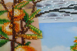 Bead Embroidery Kit Main Bead Embroidery Kit Caravan of seasons