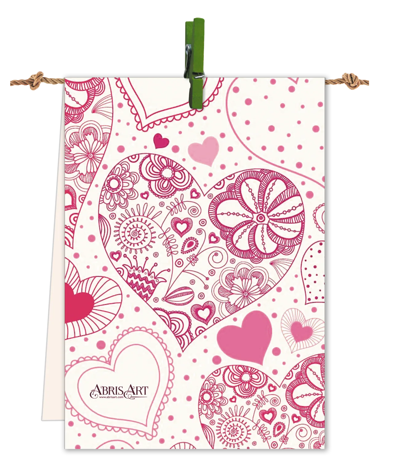 Pennant Bead Embroidery Kit Pennant-kit Bead Embroidery A song of love