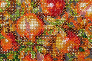 Bead Embroidery Kit Main Bead Embroidery Kit Pomegranate tree