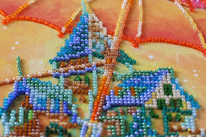 Bead Embroidery Kit Main Bead Embroidery Kit Cozy little world
