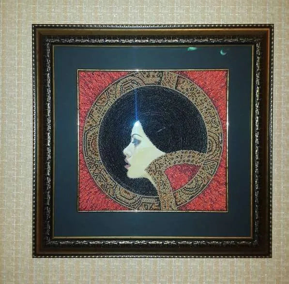 Bead Embroidery Kit Main Bead Embroidery Kit Lady Macbeth