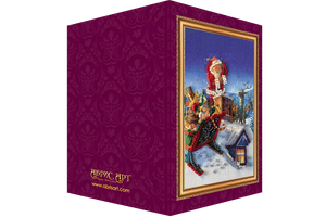 Postcards Bead Embroidery Kit Postcard Bead embroidery kit Happy New Year – 6