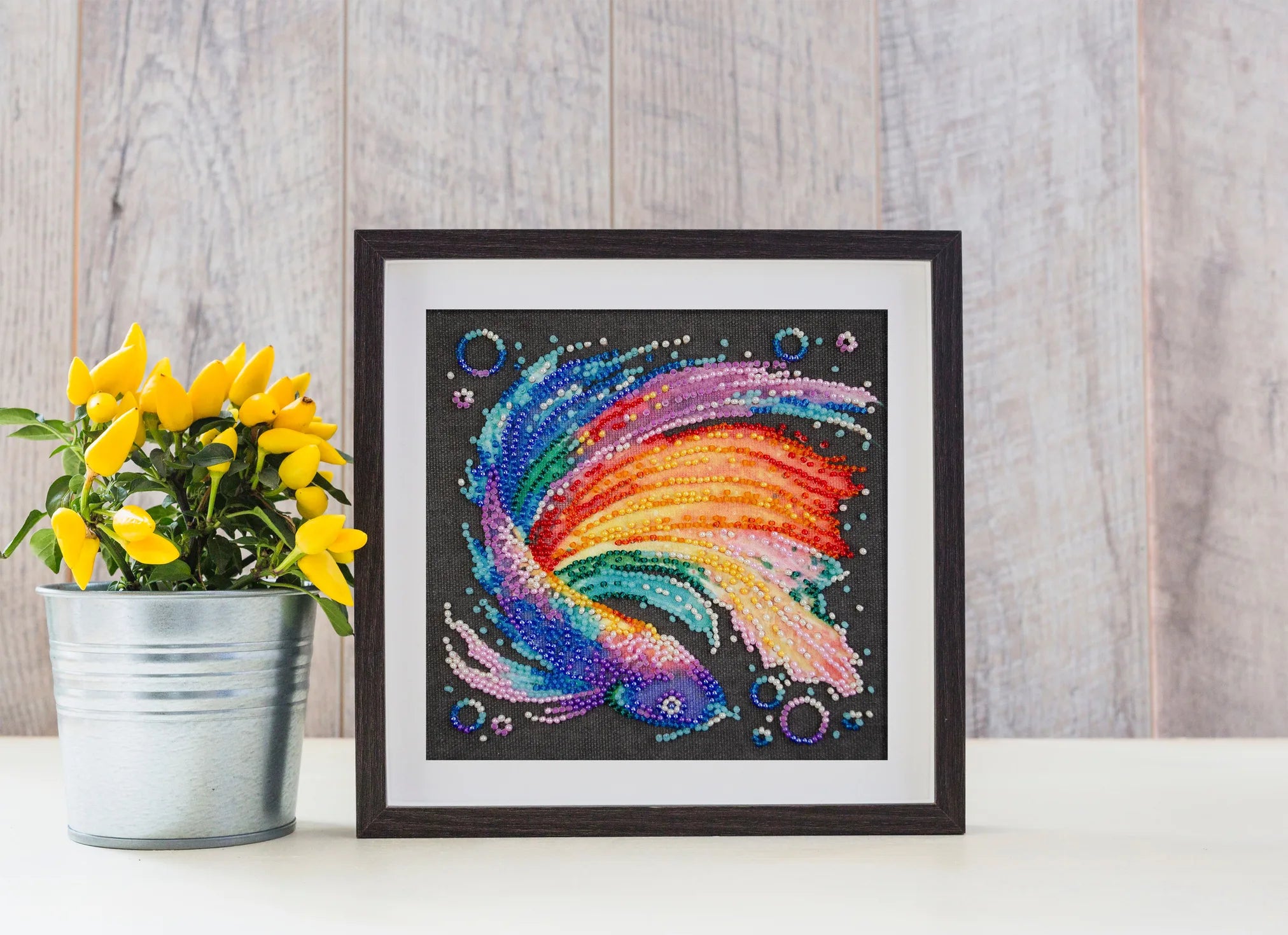 Bead Embroidery Kit Mini Bead embroidery kit Variegated