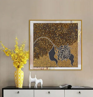 Bead Embroidery Kit Main Bead Embroidery Kit Black chrysanthemum