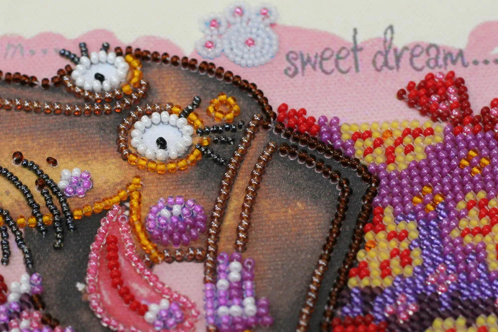 Bead Embroidery Kit Main Bead Embroidery Kit Sweet tooth