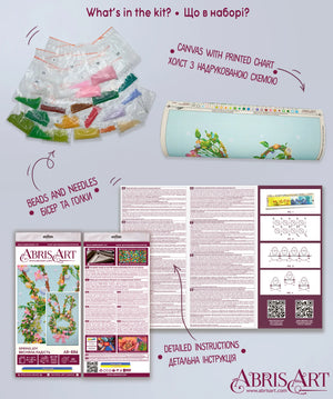 Bead Embroidery Kit Main Bead Embroidery Kit Spring joy
