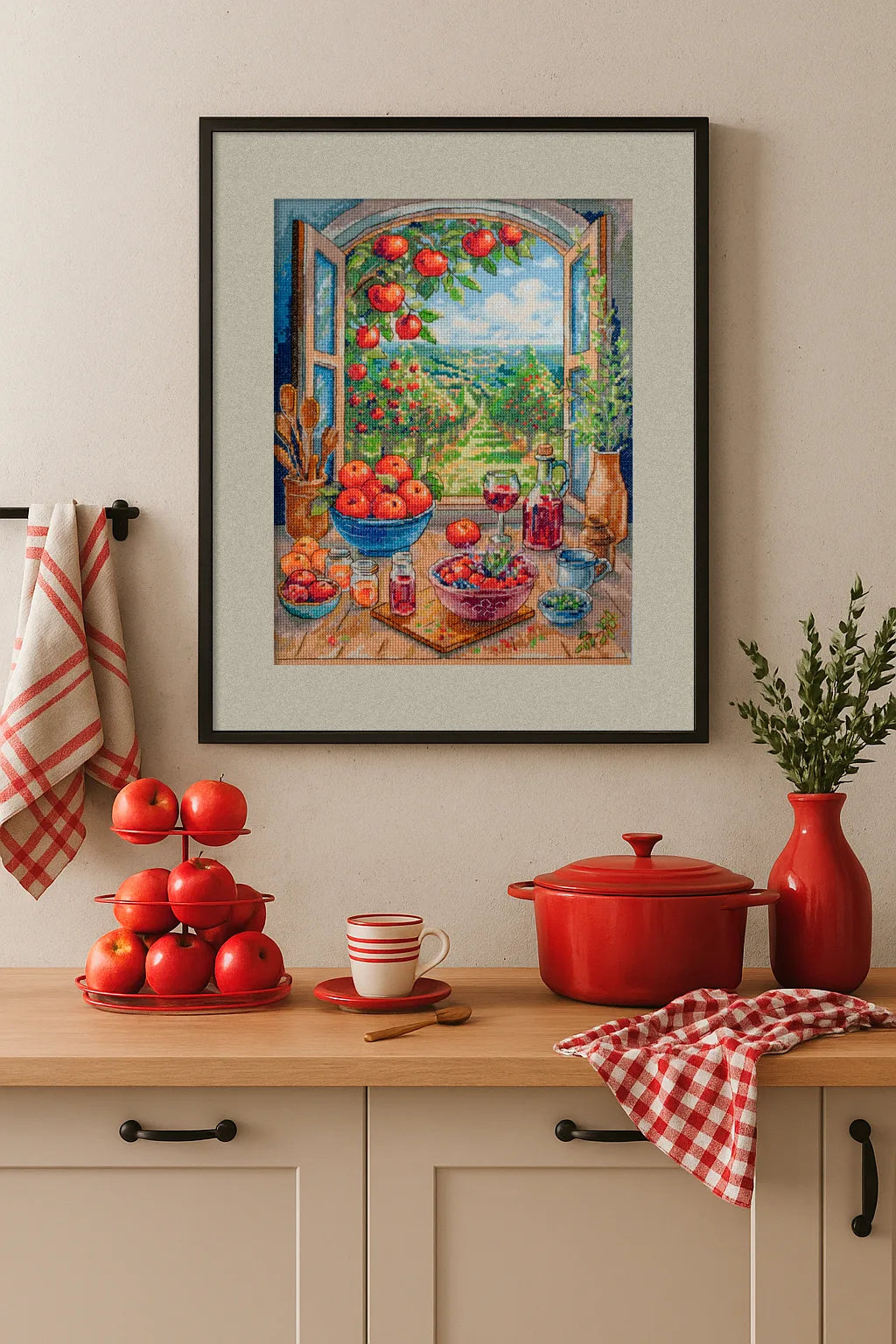 Cross Stitch Kit Cross-stitch kits In the Apple Paradise