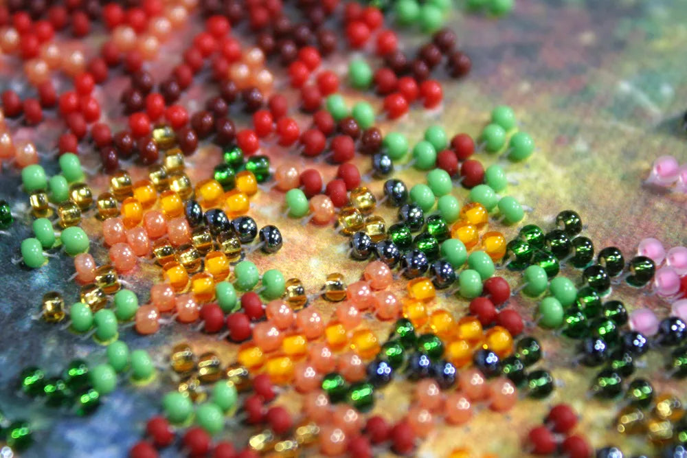Bead Embroidery Kit Main Bead Embroidery Kit Seven horses
