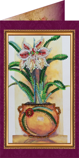 Postcards Bead Embroidery Kit Flowers – 1