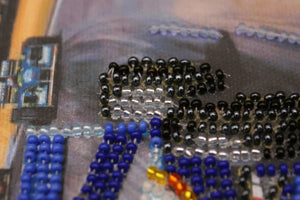 Bead Embroidery Kit Mini Bead embroidery kit BMW F-1