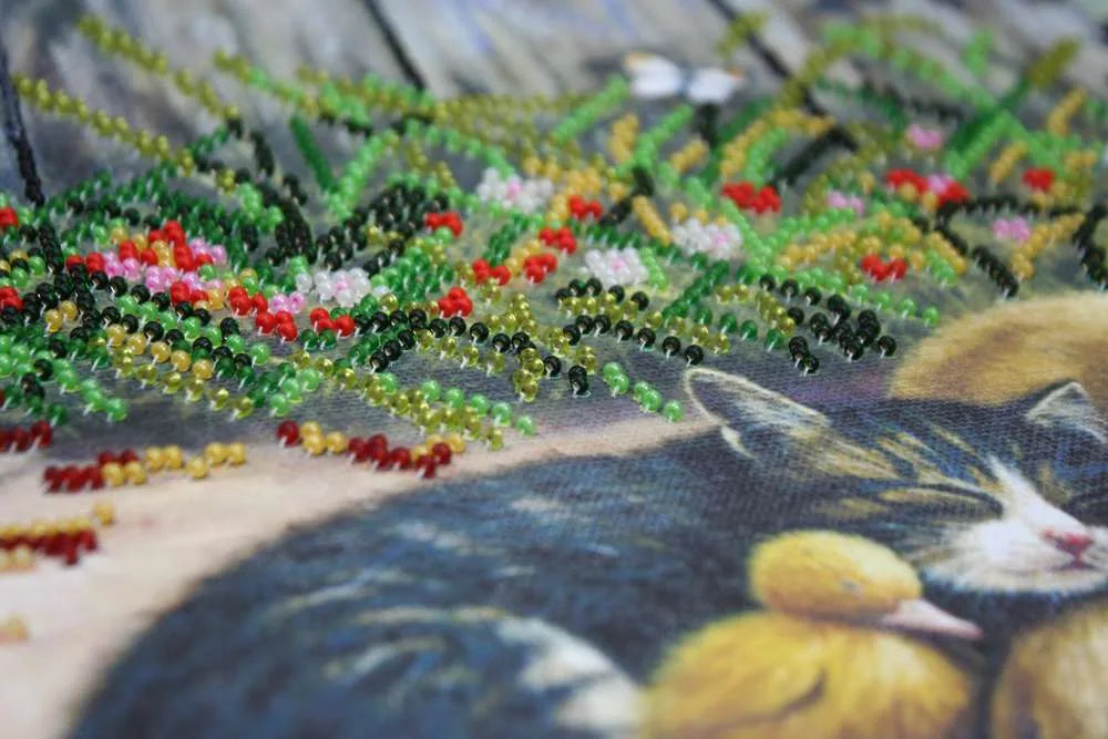 Bead Embroidery Kit Main Bead Embroidery Kit Best friends