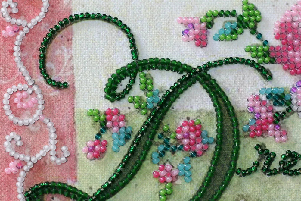 Bead Embroidery Kit Mini Bead embroidery kit Dream