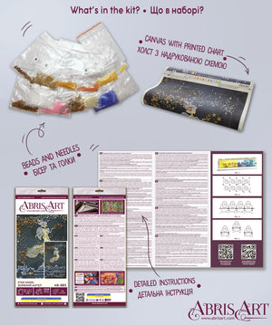 Bead Embroidery Kit Main Bead Embroidery Kit Star angel