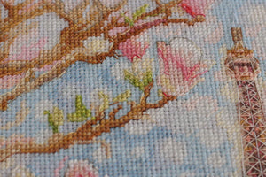 Cross Stitch Kit Cross-stitch kits Morning in Paris