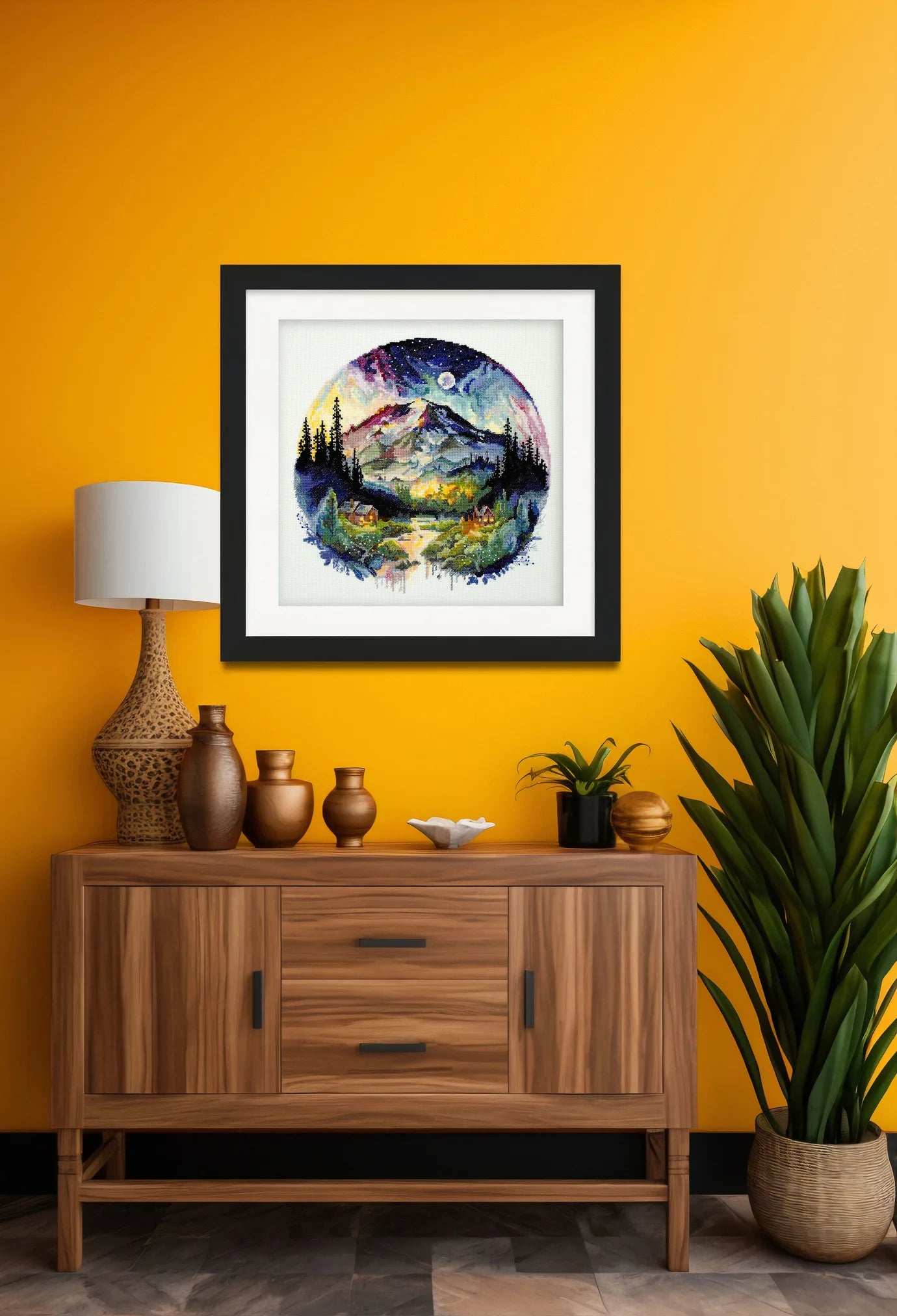 Cross Stitch Kit Cross-stitch kits On top of the world
