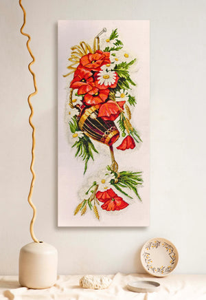 Cross Stitch Kit Cross-stitch kits Field flowers