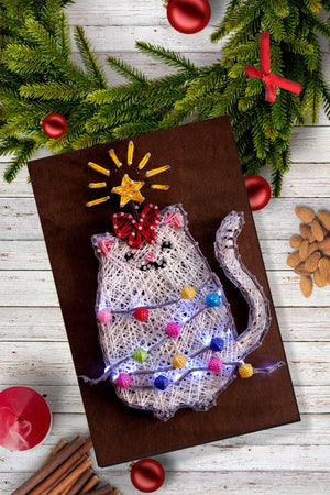 String Art Kit Creative Kit/String Art Nice kitty