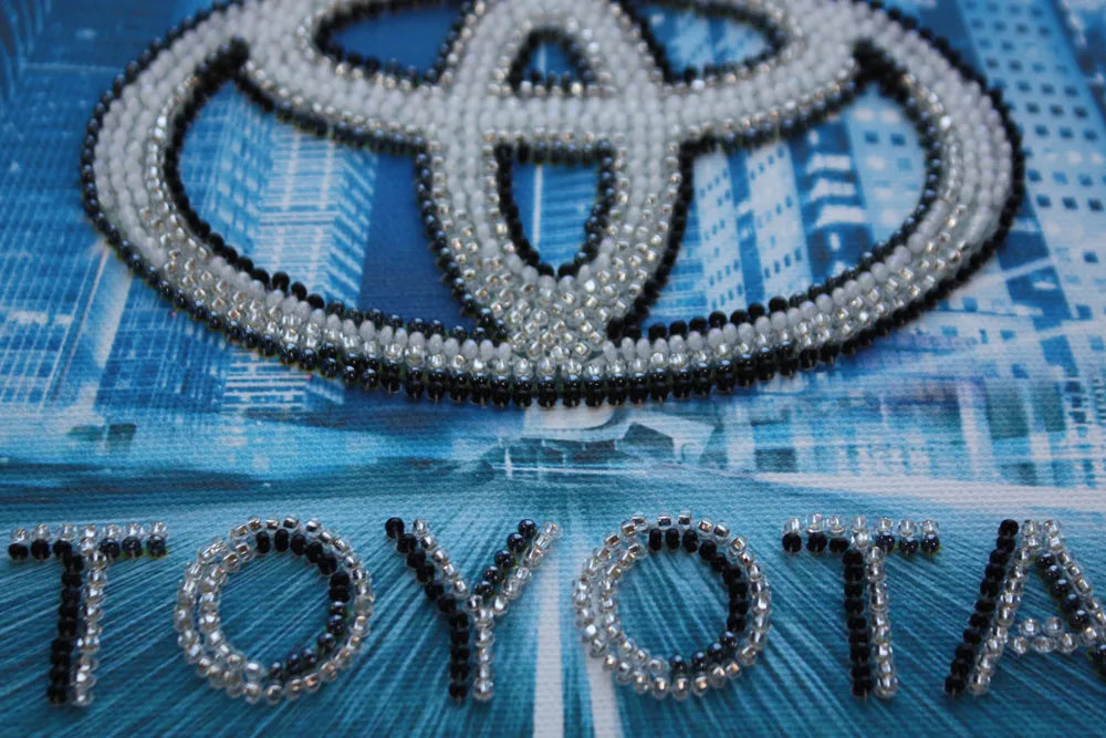 Bead Embroidery Kit Mini Bead embroidery kit TOYOTA
