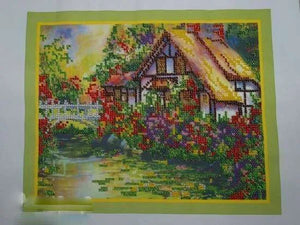 Bead Embroidery Kit Main Bead Embroidery Kit The old bridge