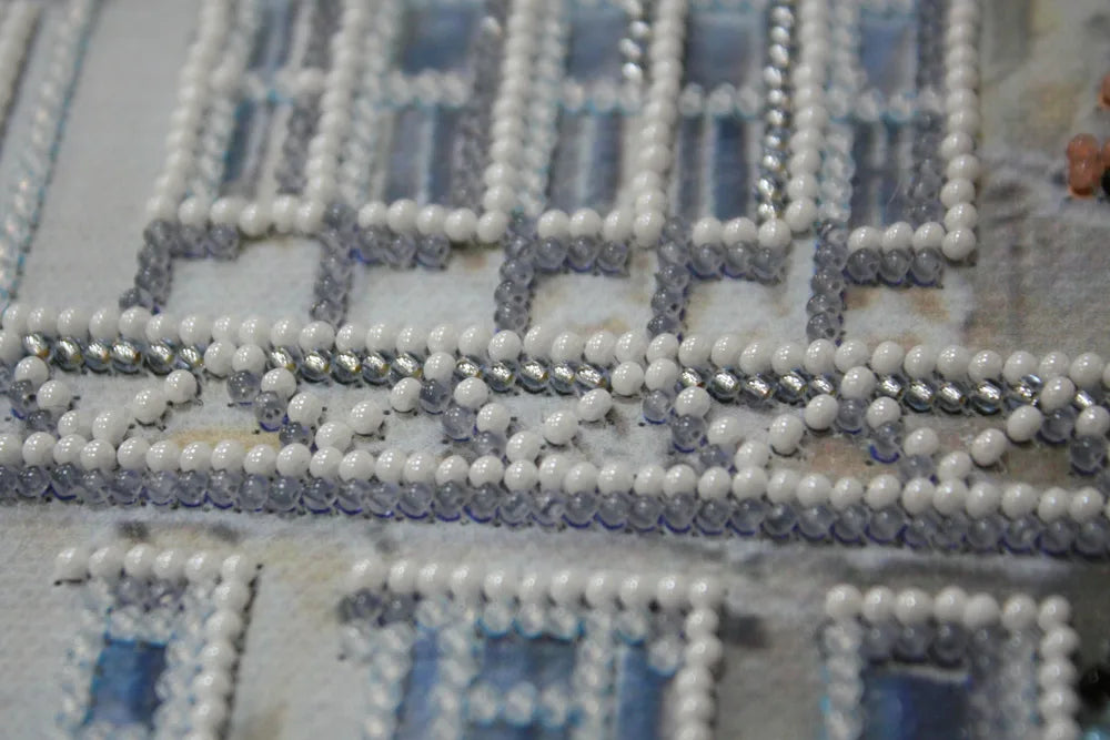 Bead Embroidery Kit Main Bead Embroidery Kit Frosty sunrise