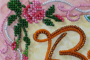 Bead Embroidery Kit Mini Bead embroidery kit Believe