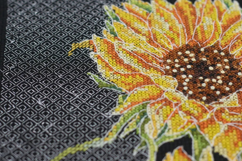 Cross Stitch Kit Cross-stitch kits Bright sunflowers