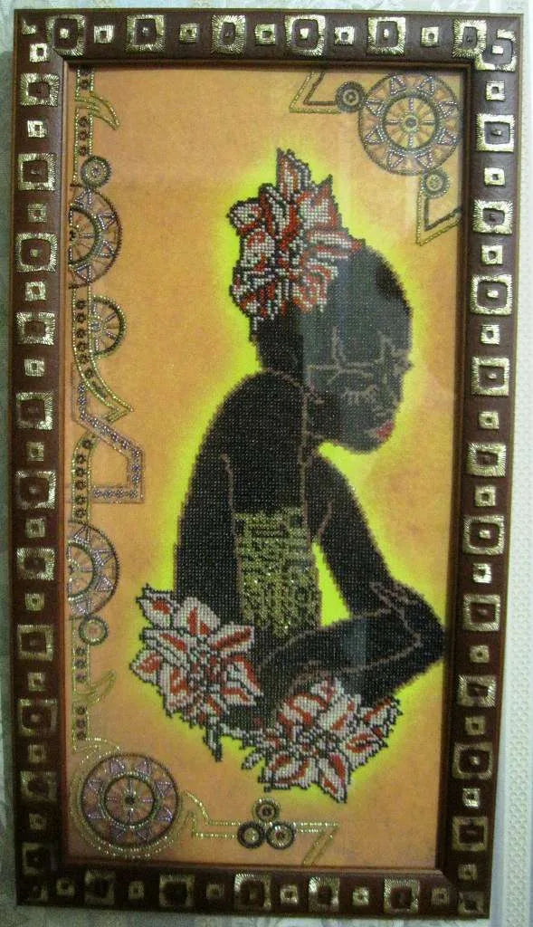 Bead Embroidery Kit Main Bead Embroidery Kit Moroccan Women