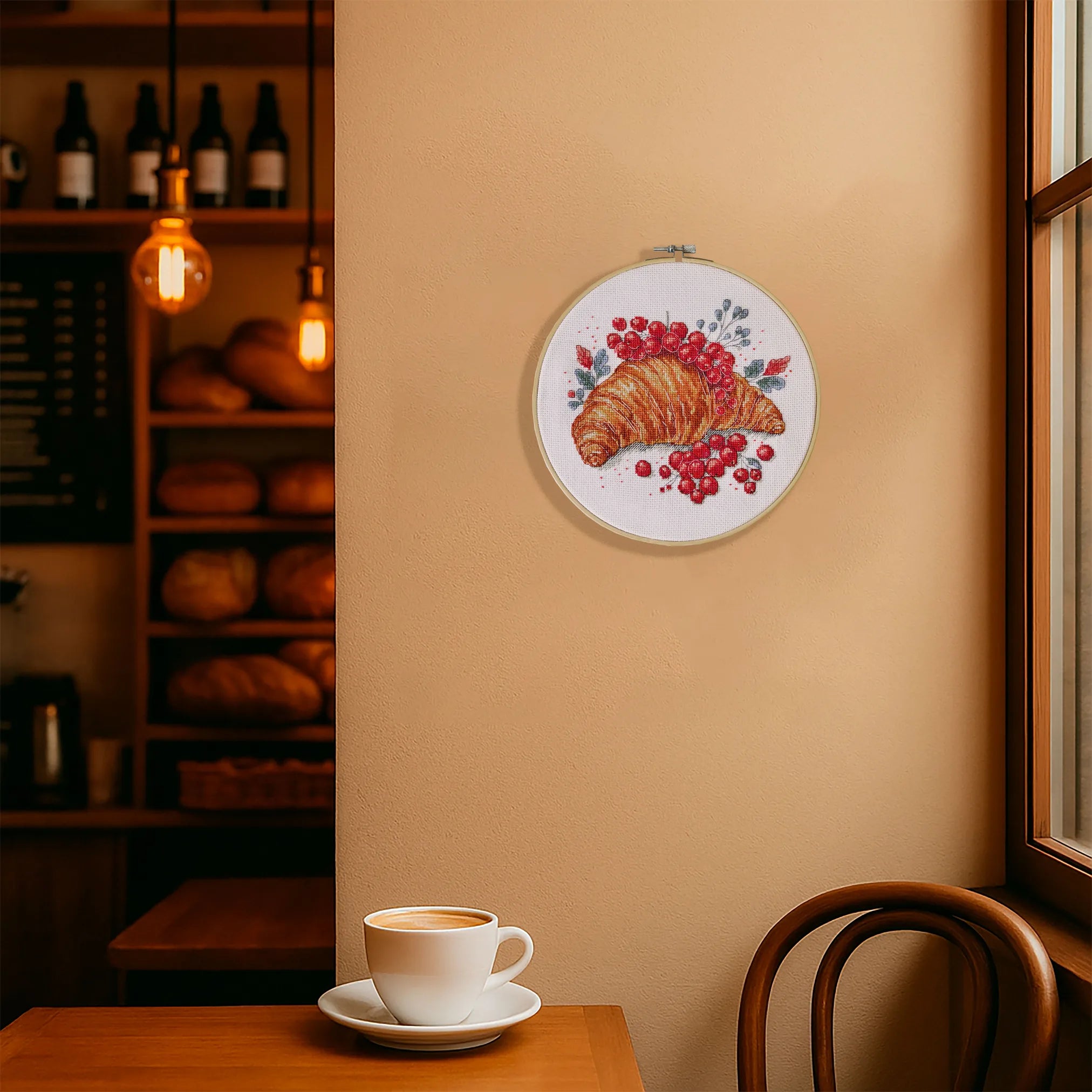 Cross Stitch Kit Cross-stitch kits Redcurrant Croissant