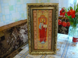 Bead Embroidery Kit Main Bead Embroidery Kit Jesus