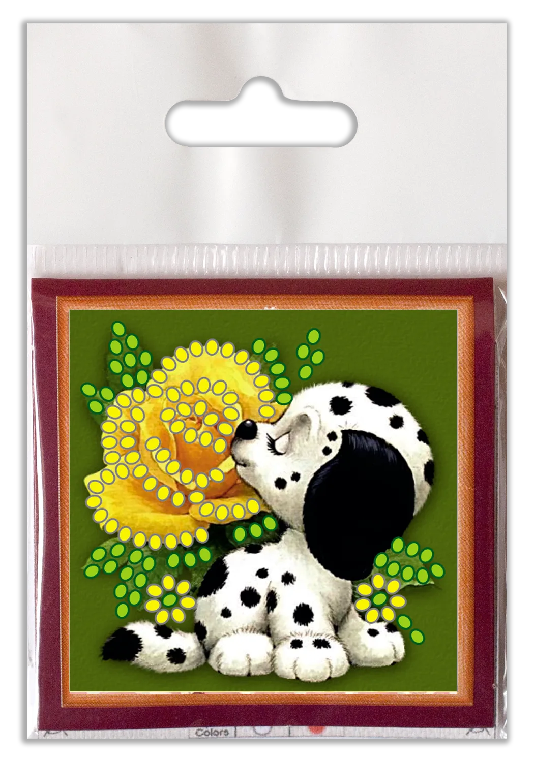 Magnets Bead Embroidery Kit Mini Magnets Bead embroidery kit Puppy