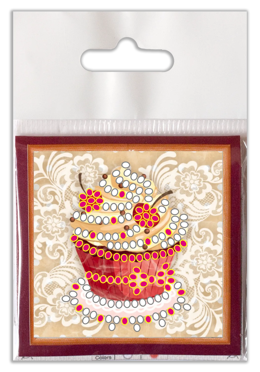 Magnets Bead Embroidery Kit Mini Magnets Bead embroidery kit Favorite cake