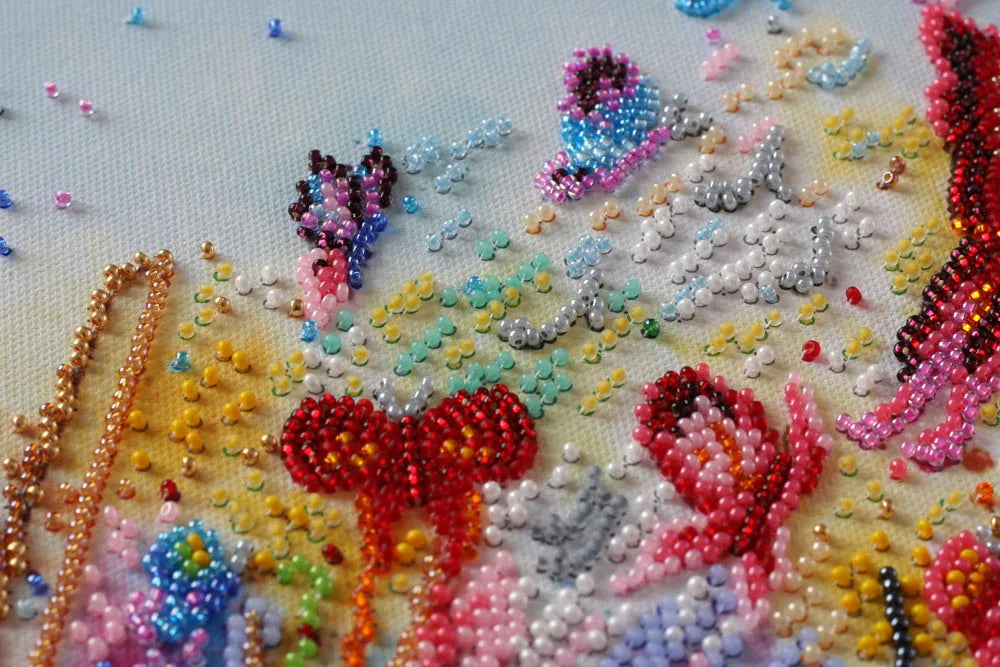 Bead Embroidery Kit Main Bead Embroidery Kit Sparks of sound (Musical display)