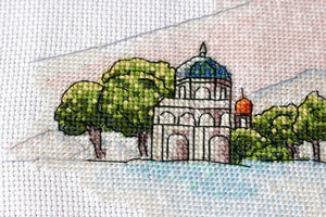 Cross Stitch Kit Cross-stitch kits Colorful domes