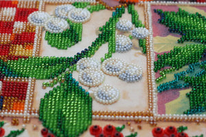 Bead Embroidery Kit Main Bead Embroidery Kit Winter's pantry