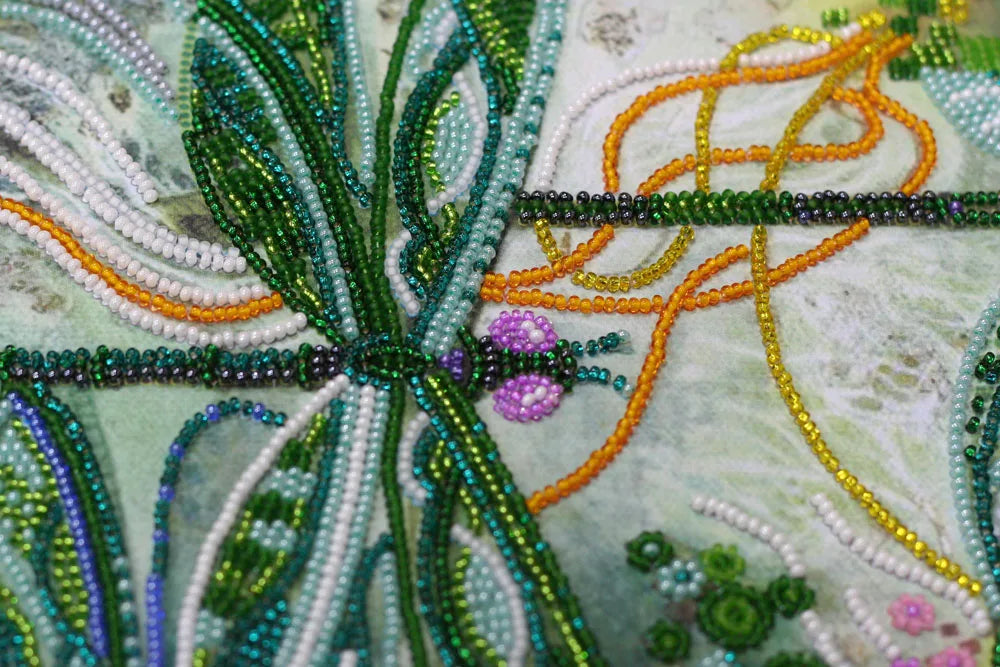 Bead Embroidery Kit Main Bead Embroidery Kit Sparks over the lake