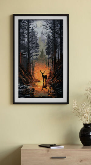 Cross Stitch Kit Cross-stitch kits Forest guard