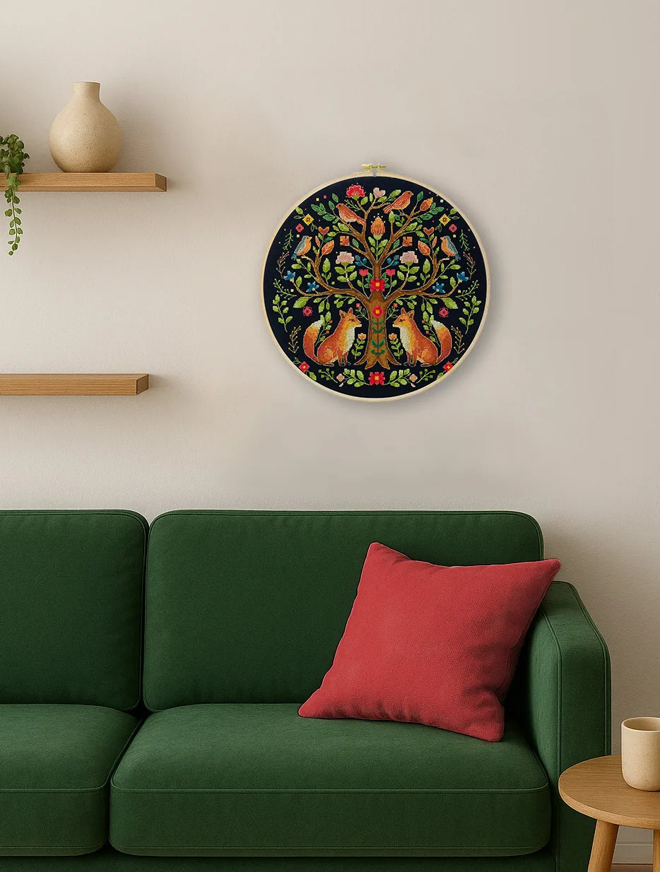 Cross Stitch Kit Cross-stitch kits The Tree of Forest Tales (Ethnic themes)
