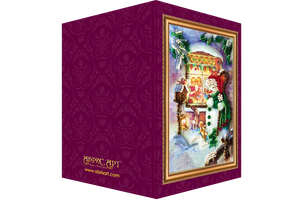 Postcards Bead Embroidery Kit Postcard Bead embroidery kit Happy New Year – 5