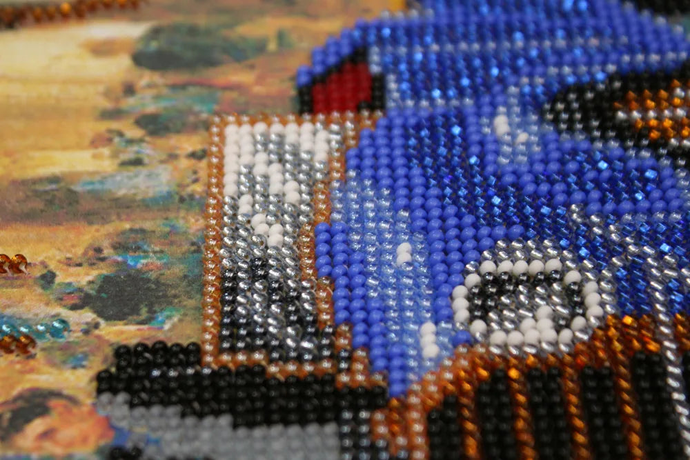 Bead Embroidery Kit Main Bead Embroidery Kit Retro boulevard