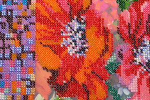 Bead Embroidery Kit Main Bead Embroidery Kit Anemone