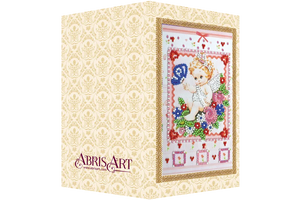 Postcards Bead Embroidery Kit Postcard Bead embroidery kit Gentle angel