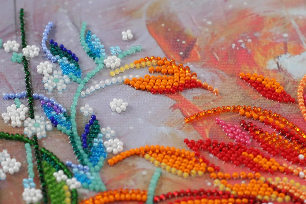 Bead Embroidery Kit Main Bead Embroidery Kit Vivid