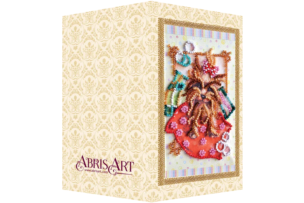 Postcards Bead Embroidery Kit Postcard bead embroidery kits York