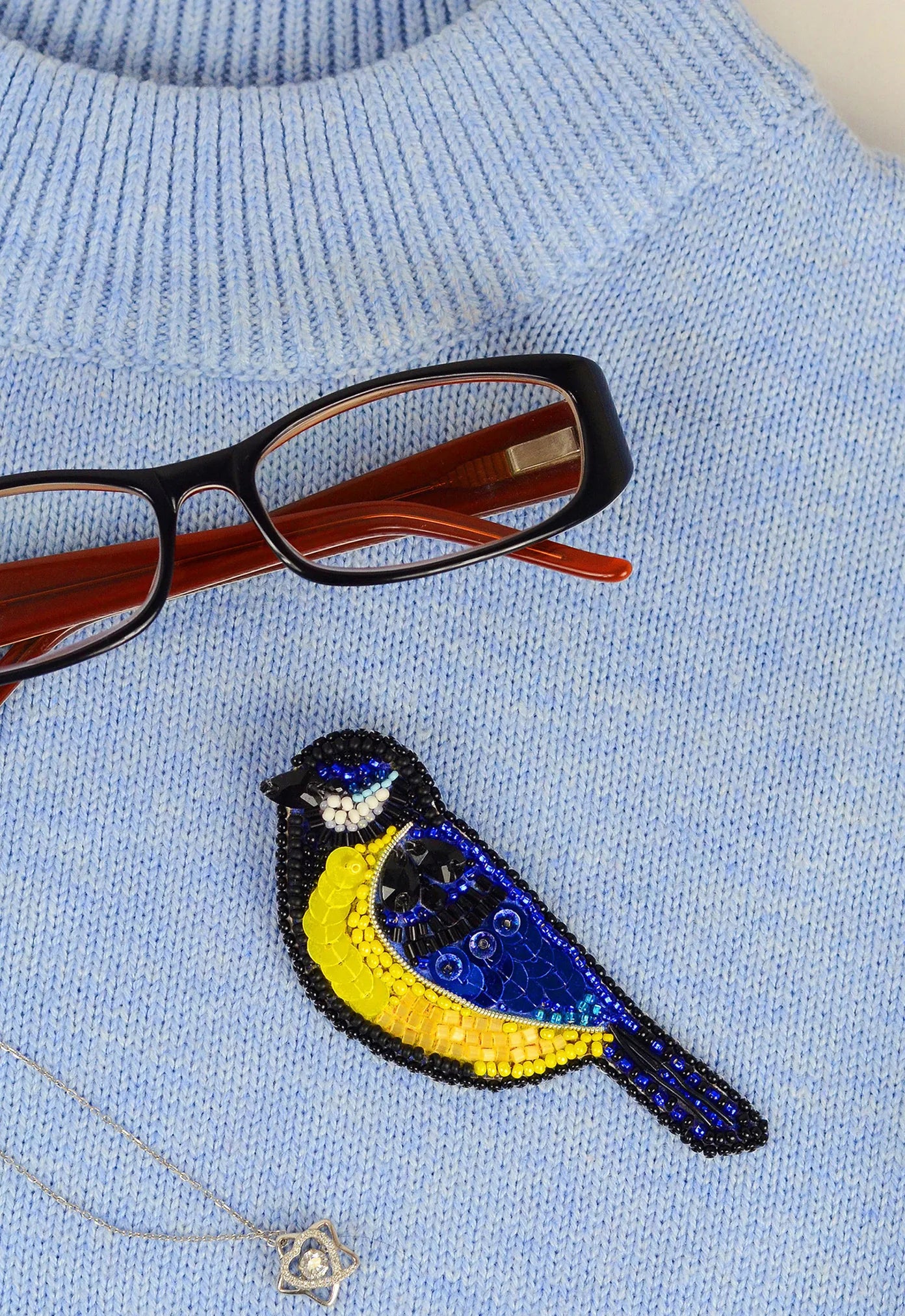 Brooch Embroidery Kit Decoration Quick tit (Decoration)