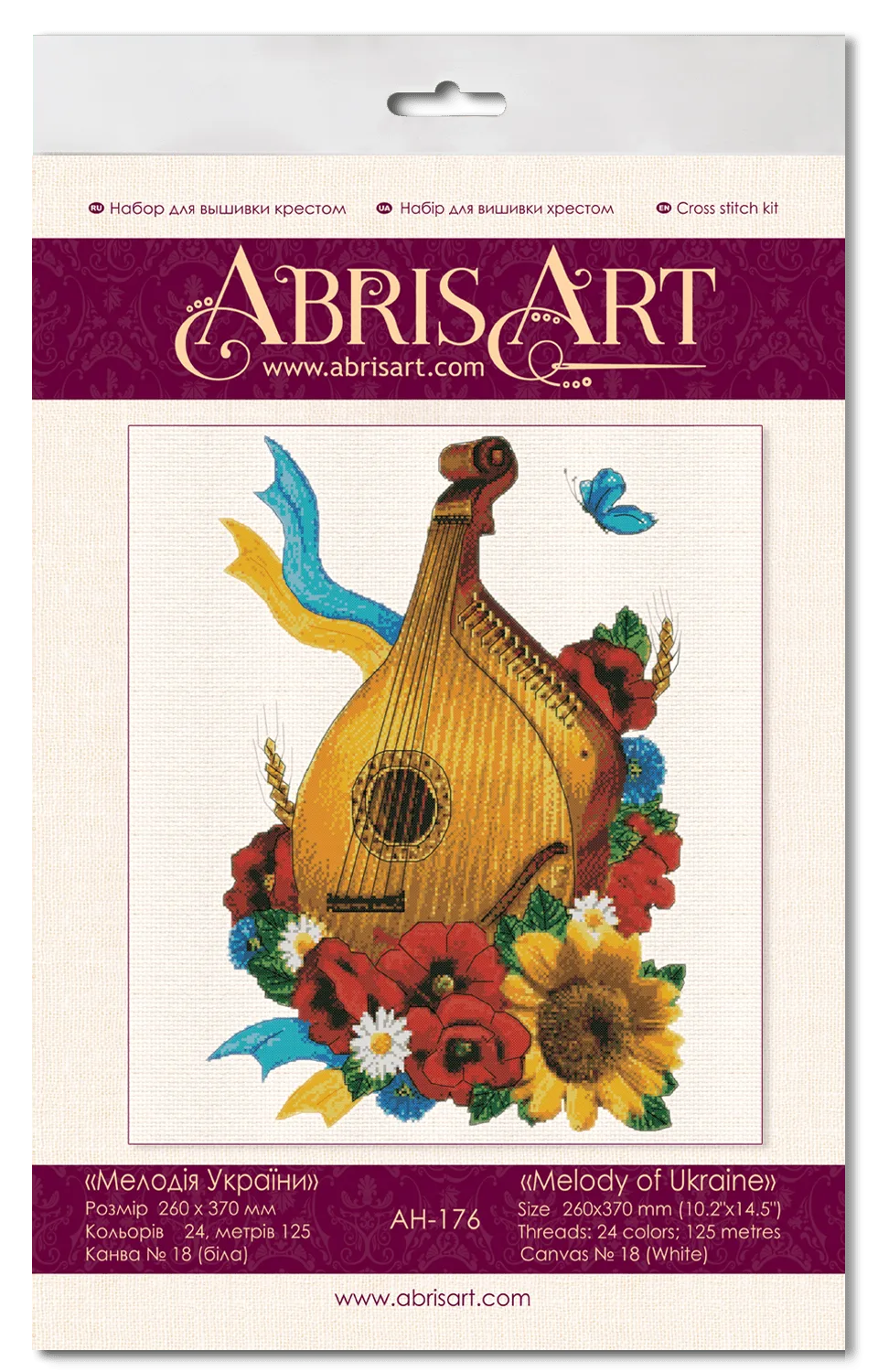 Cross Stitch Kit Cross-stitch kits Melody of Ukraine