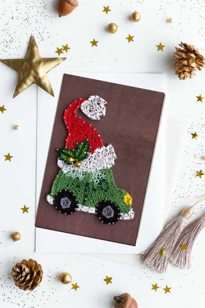 String Art Kit Creative Kit/String Art Christmas car